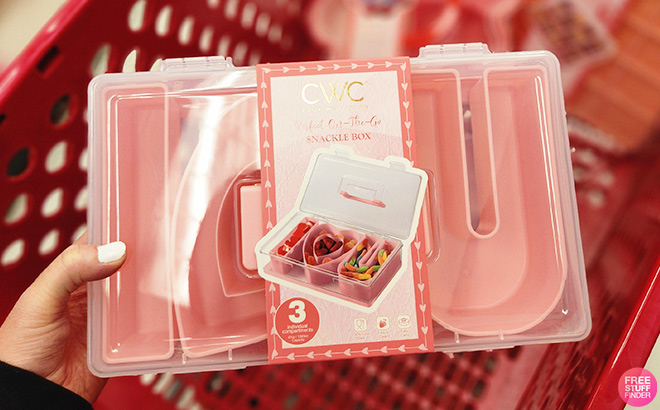Cook With Color Valentine Snackle box