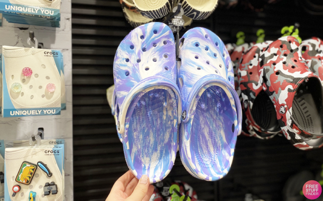 Crocs Classic Marbled Clogs