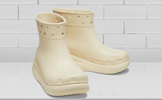 Crocs Gender Inclusive Crush Waterproof Platform Boots Crocs Gender Inclusive Crush Waterproof Platform Boots