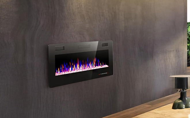 Crzoe 42 Inch Electric Fireplace