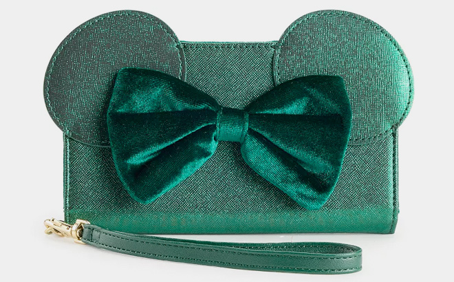Disneys Minnie Mouse Ears Bow Tech Wallet
