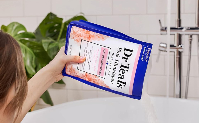 Dr Teals Restore Replenish Epsom Salt Magnesium Soak