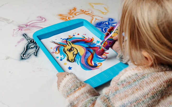 Flo Magic Kids Enchanted Series Airbrush Marker Kit