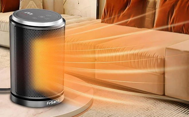 FrSara Electric Space Heater on Table FrSara Electric Space Heater on Table