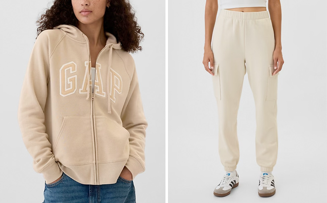 GAP Fleece Cargo Joggers GAP Fleece Cargo Joggers