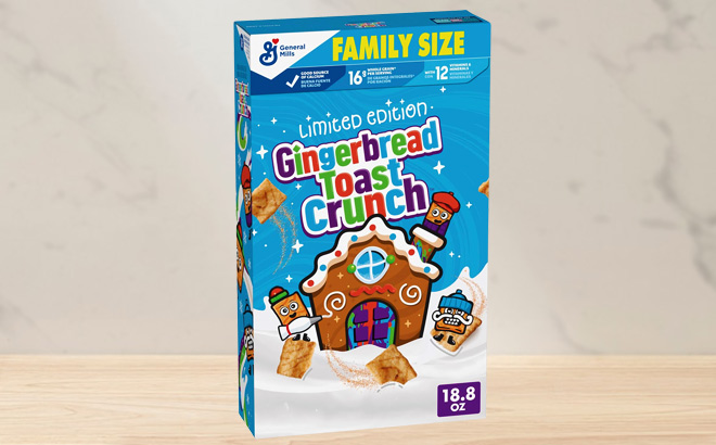 Gingerbread Toast Crunch Cereal
