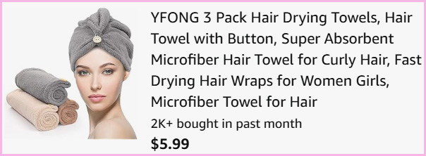 Hair Drying Towel at Checkout Hair Drying Towel at Checkout