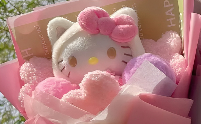 Hello Kitty Valentines Day Bouquet