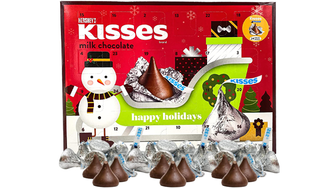 Hershey Milk Chocolate Kisses Advent Calendar Hershey Milk Chocolate Kisses Advent Calendar