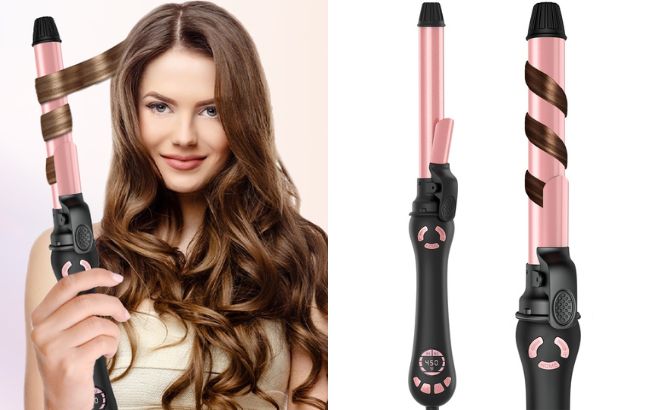 Hittiona Rotating Curling Iron Hittiona Rotating Curling Iron