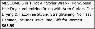 Hot Air Styler Wrap Checkout