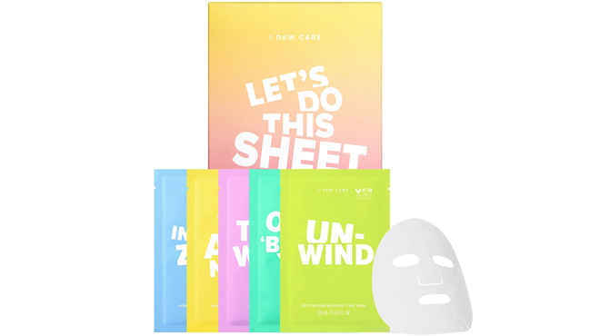 I Dew Care LetS Do This Sheet 5 Piece Sheet Mask Set I Dew Care LetS Do This Sheet 5 Piece Sheet Mask Set