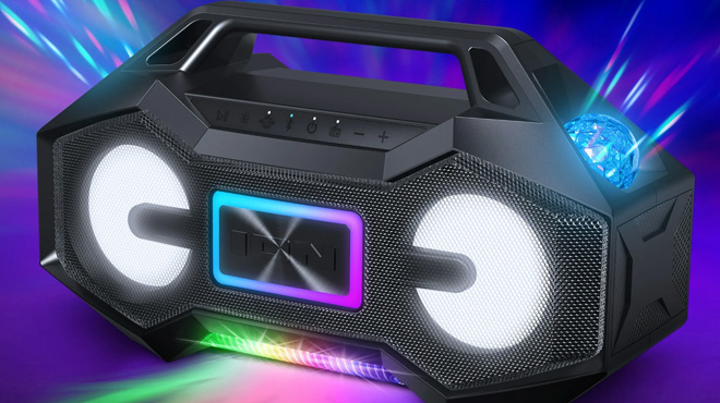 ION Audio Party Rocker Go HighPower Boombox Speaker ION Audio Party Rocker Go HighPower Boombox Speaker