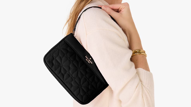 Kate Spade Spade Flower Quilted Nylon Convertible Wristlet Kate Spade Spade Flower Quilted Nylon Convertible Wristlet