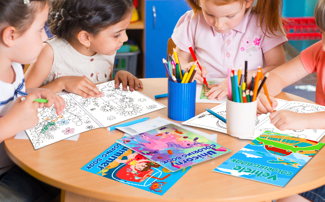 Kids Painting Coloring Books