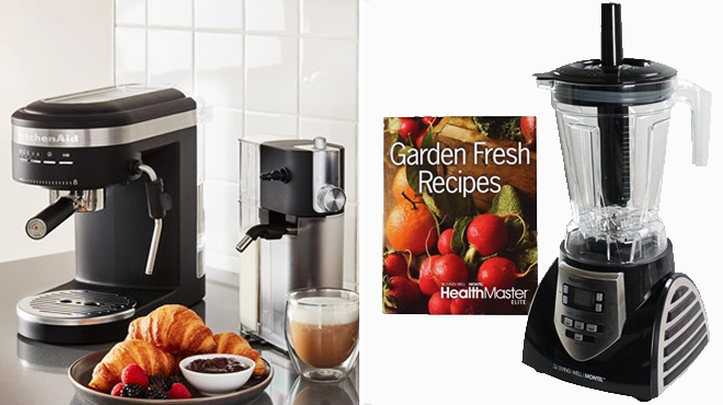 KitchenAid Espresso Machine and Milk Frother Attachment KitchenAid Espresso Machine and Milk Frother Attachment