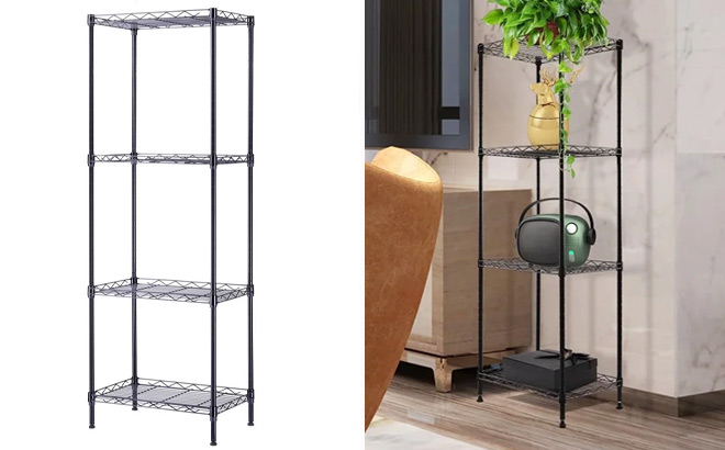 Ktaxon 4 Tier Storage Rack