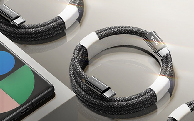 LISEN USB C Cable 5 Pack