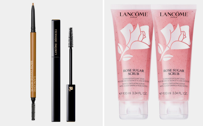 Lancome 2 pack Exfoliating Rose Sugar Scrub Lancome 2 pack Exfoliating Rose Sugar Scrub