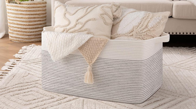Large 90L Blanket Basket Large 90L Blanket Basket