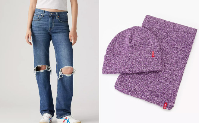 Levis Low Pro Womens Jeans