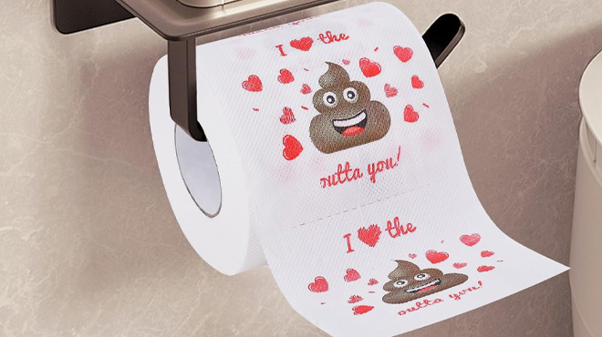 Likeny Romantic Novelty Gifts Toilet Paper