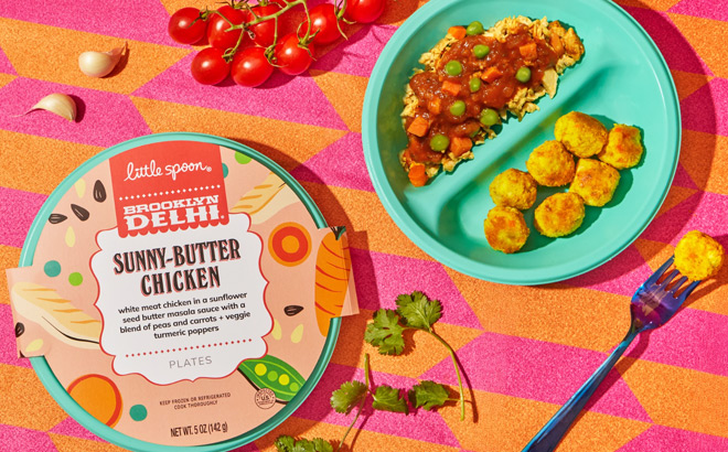 Little Spoon Sunny Butter Chicken Plates