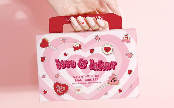 Londontown Love Lakur Valentines Day Manicure Set