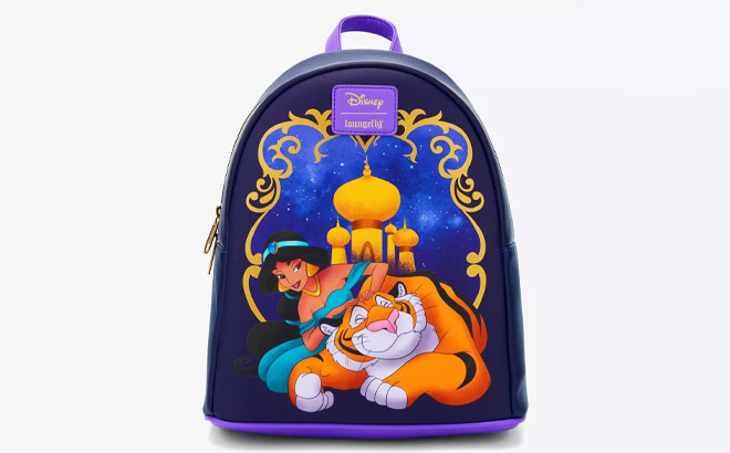 Loungefly Disney Aladdin Jasmine Rajah Mini Backpack
