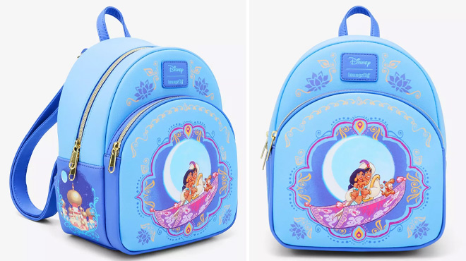 Loungefly Disney Aladdin Magic Carpet Ride Mini Backpack Loungefly Disney Aladdin Magic Carpet Ride Mini Backpack