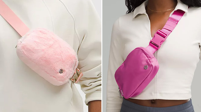 Lululemon Everywhere Belt Bag Plush Fleece and 1L Belt Bag