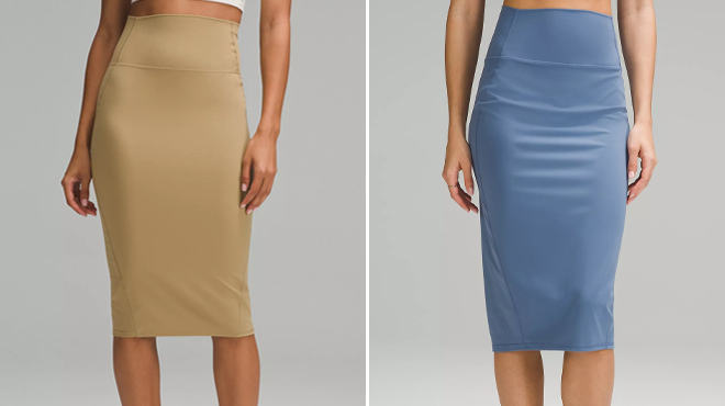 Lululemon Nulu Slim Fit High Rise Skirts Lululemon Nulu Slim Fit High Rise Skirts