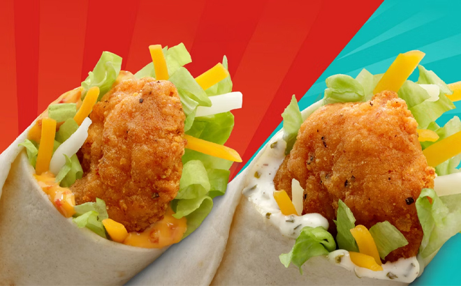 McDonalds Snack Wraps in Two Flavors McDonalds Snack Wraps in Two Flavors