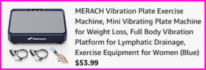 Merach Vibration Plate Exercise Machine Checkout Screen