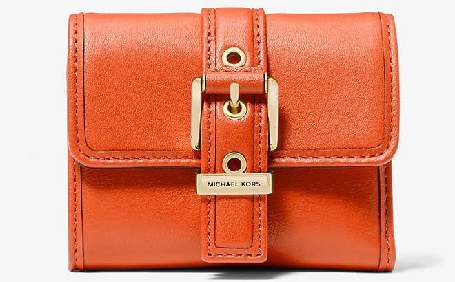 Michael Kors Colby Small Leather Tri Fold Wallet