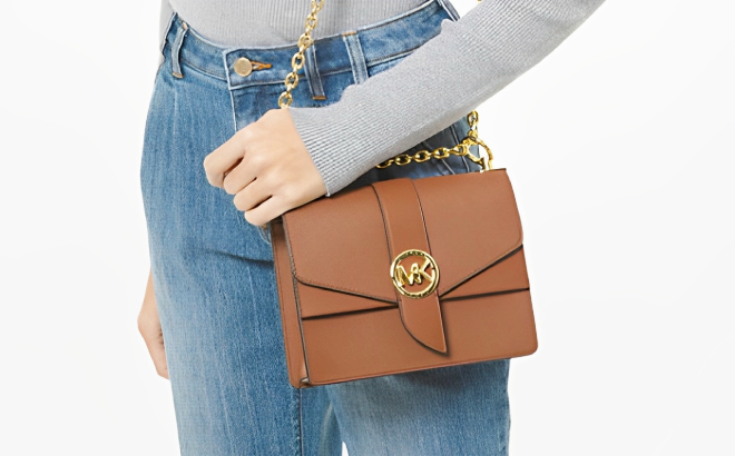 Michael Kors Greenwich Small Saffiano Leather Crossbody Bag 1