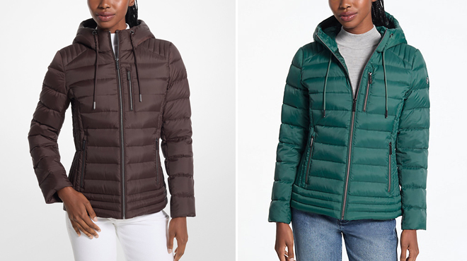 Michael Kors Hooded Puffer Jacket Michael Kors Hooded Puffer Jacket