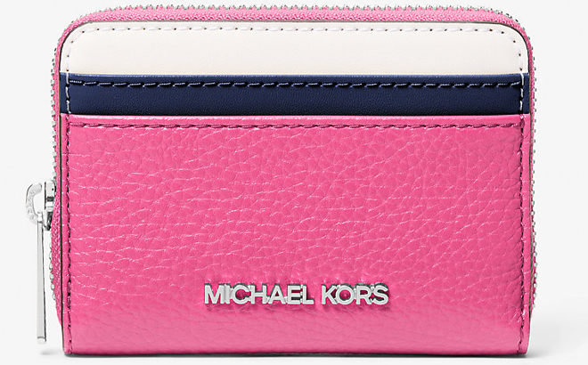 Michael Kors Jet Set Travel Medium Color Block Wallet 1
