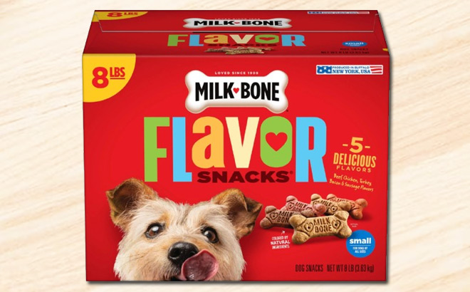 Milk Bone Small Crunchy Dog Biscuits 8 Pound Box