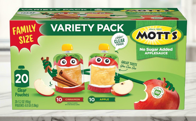 Motts Applesauce Pouches