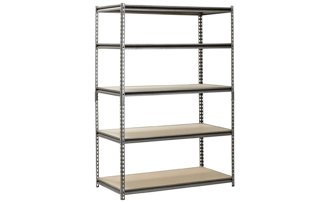 Muscle Rack 5 Shelf Steel Shelving Unit
