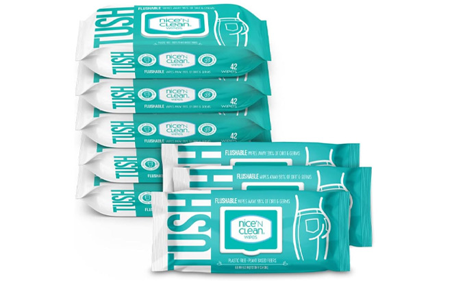 Nice N Clean Flushable Wipes