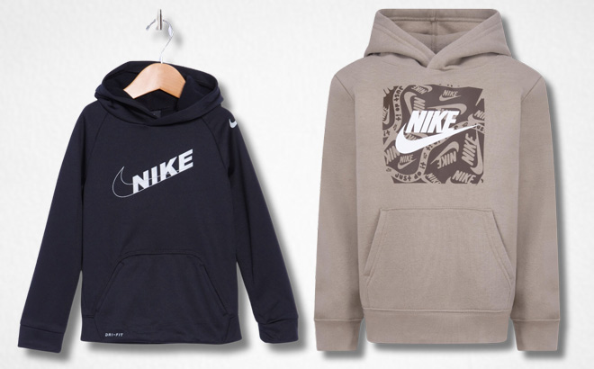 Nike Kids Therma Logo Graphic and Futura Sportswear Hoodie Nike Kids Therma Logo Graphic and Futura Sportswear Hoodie