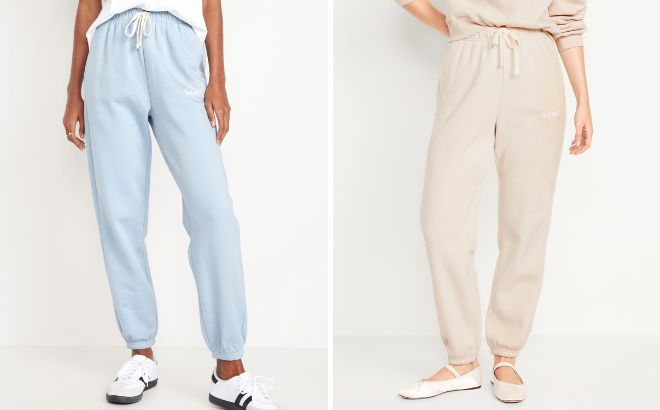 Old Navy Extra High Waisted Logo Sweatpants