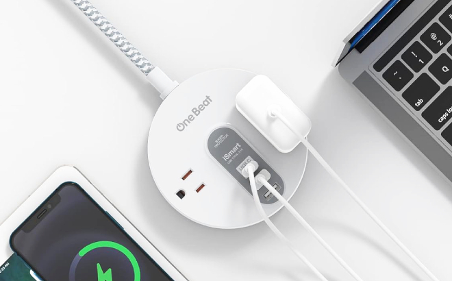 One Beat Power Strip Surge Protector