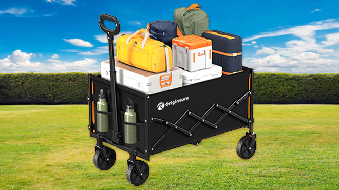 Originsure Collapsible Foldable Wagon Cart Originsure Collapsible Foldable Wagon Cart