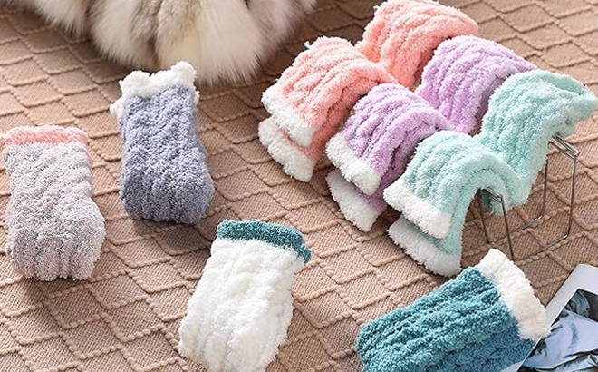 Passionbility Fuzzy Socks 7 Pairs