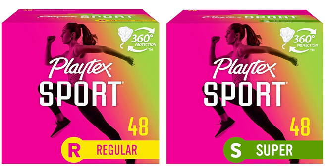Playtex Sport 48 Count Absorbency Tampons Playtex Sport 48 Count Absorbency Tampons