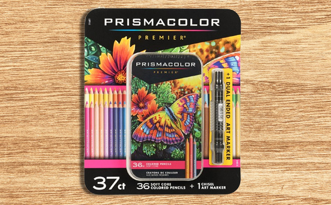 Prismacolor Premier Soft Core Colored Pencils 37 Count