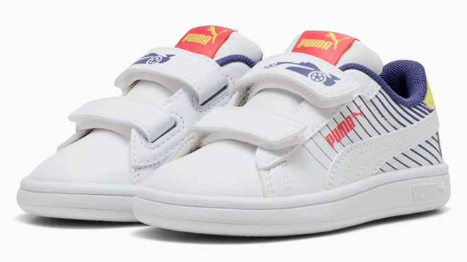 Puma Smash 3 0 Poised 2 Race Toddlers Sneakers